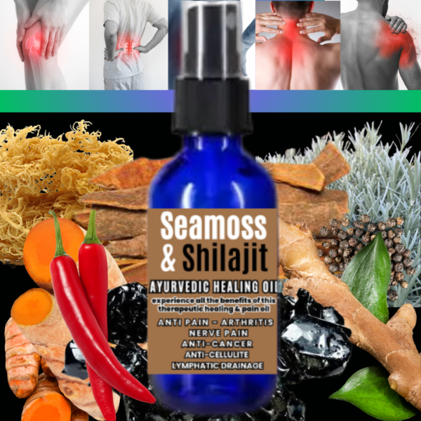Seamoss & Shilajit Pain + Healing Oil