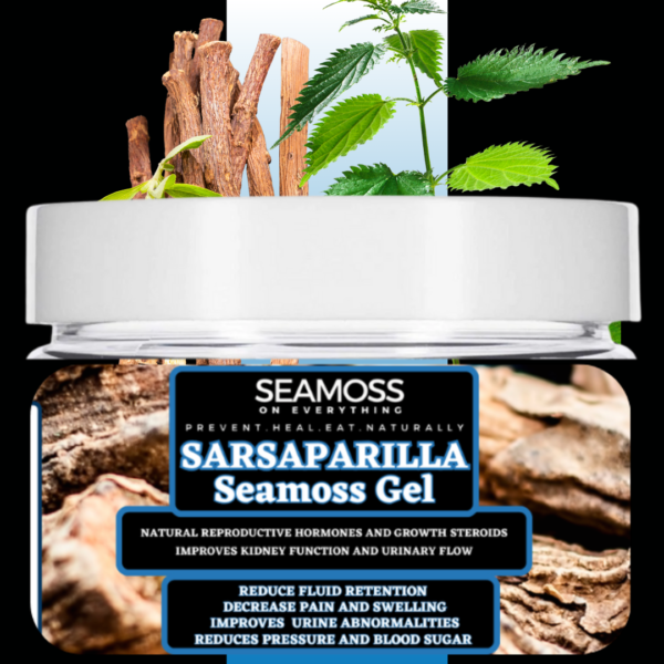 Sarsaparilla Seamoss Gel